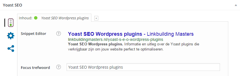Yoast SEO Wordpress plugins