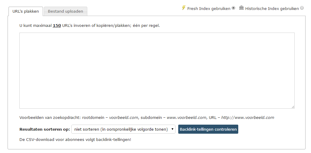 Afbeelding van backlink checker