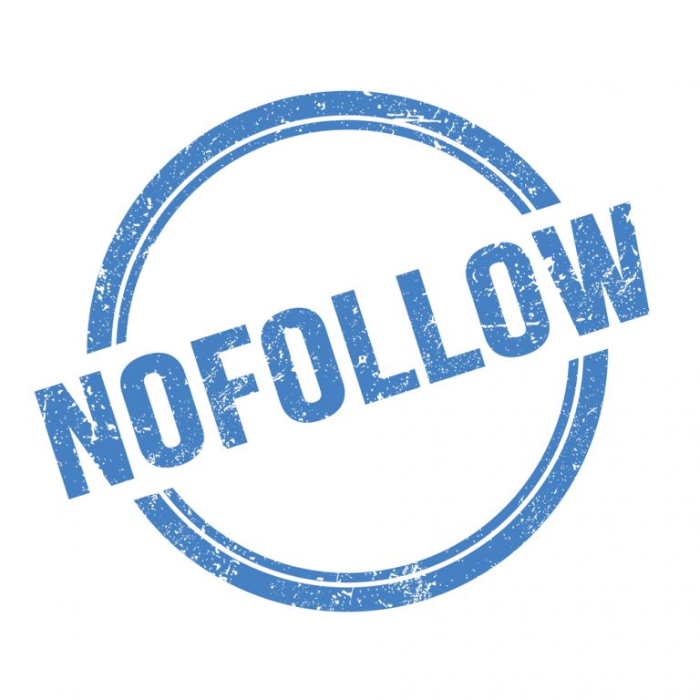 afbeelding van no-follow links