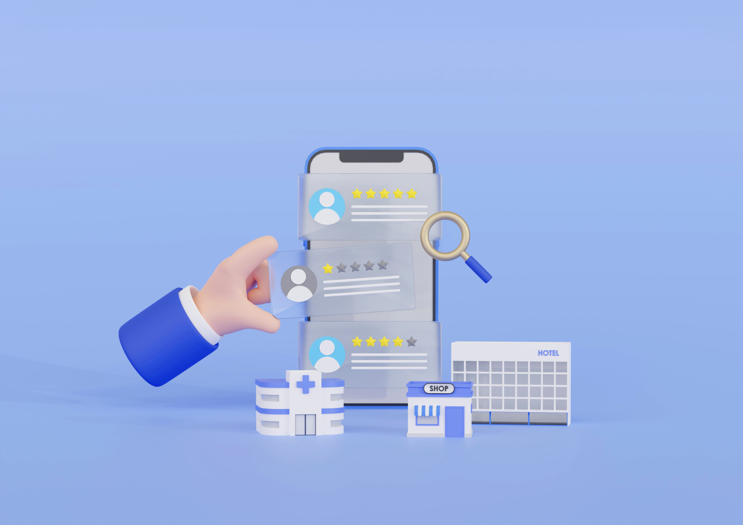 afbeelding van reviews die bijdragen aan je eeat