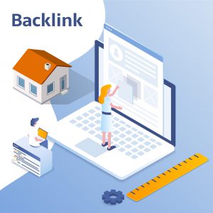 Homepage blog backlink